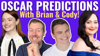 Early Oscar Winner Predictions with Brian amp Cody [upl. by Buddy685]