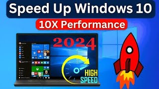 How to Speed Up 🚀 Windows 1011 and Fix Lagging and Slow issues 6 Settings [upl. by Ettelrahc]