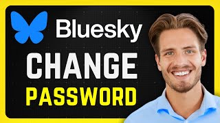 How to Change Password on Bluesky Social Media  2024 [upl. by Nwotna]