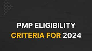 PMP Eligibility Criteria for 2024  Exam Requirements shorts [upl. by Rubin721]