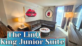 The LinQ Las Vegas  King Junior Suite [upl. by Hussar115]