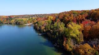 20241020 Orillia Lake Simcoe Fall Colour [upl. by Elimac]