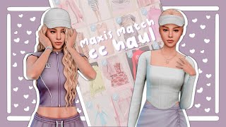 JUNE CC HAUL  CC LINKS💜👗  The Sims 4 [upl. by Ziladnerb]