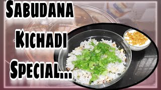 Navratri Special Sabudana kichadi  Javvarisi Kichadi in tamil  Sago recipesfasting food  CLF [upl. by Asiralc]