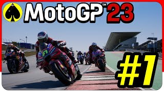 MotoGP 23  Career Mode 1  DUCATI DEBUT DELIGHT [upl. by Noremmac902]