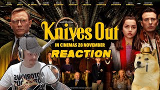 The Best Whodunnit Ive Seen in Years Knives Out REACTION [upl. by Wenger]