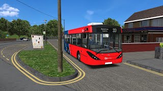 Westcountry 303  OMSI 2  33 to Wenstrum Centre  ADL Enviro 200MMC  No Commentary [upl. by Gearalt]