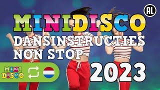 MINIDISCO 2023 NON STOP  Kinderliedjes  Leer de Dans  Minidisco [upl. by Aihsyla]