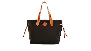 Dooney Bourke Nylon Shopper with Braided Trim Warm [upl. by Adnileb915]