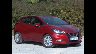 Essai Nissan Micra 09 IGT 90 Acenta 2017 [upl. by Akiehs417]