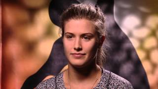 Eugenie Bouchard interview 2R  Australian Open 2015 [upl. by Eenrahc]