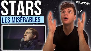 Stars  Philip Quast Les Misérables  Professional Singer REACTS [upl. by Noerb]