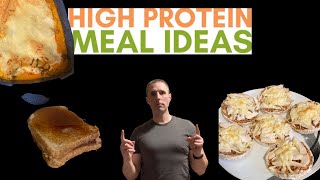 3 Healthy Super Easy High Protein Meals in 2022 [upl. by Cob430]