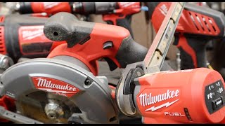 My Top 20 Milwaukee Cordless Tools not including lights landscape tools storage hand tools etc [upl. by Rriocard]