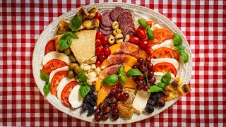 Eat like a ROMAN GOD make this ANTIPASTI BOARD [upl. by Daley]