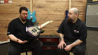 Charvel Pro Mod DK24 HH HT M QM Purple Phaze Overview [upl. by Chatwin]