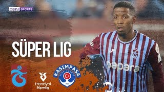 Trabzonspor vs Kasimpasa  SüperLig HIGHLIGHTS  120624  beIN SPORTS USA [upl. by Rahal]