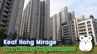 Keat Hong Mirage BTO  A former military camp in camouflage [upl. by Dadelos]