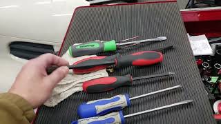 Olsa Tools Screwdrivers and Holder Review and Comparison [upl. by Cole834]