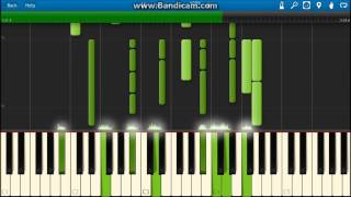 Estavius  Piano Version on Synthesia [upl. by Sicnarf907]