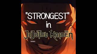 STRONGEST VS POTENTIAL 🥶🔥JJK  anime jujutsukaisen jjk manga animeshorts animeedit [upl. by Rudie]