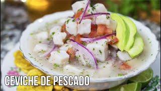 CEVICHE DE PESCADO [upl. by Lemor]