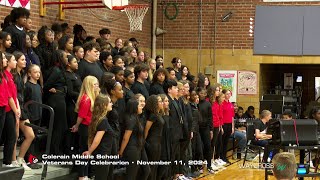 Colerain Middle School Veterans Day Celebration  November 11 2024 [upl. by Yerdua]