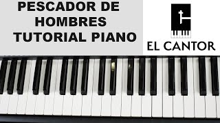 Pescador de Hombres Tutorial piano [upl. by Assilym]