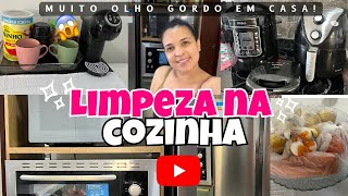 LIMPEZA E ORGANIZAÇÃO NA COZINHA  LIMPEI OS ELETRODOMÉSTICOS crisoliveira casalimpaecheirosa [upl. by Dyol701]