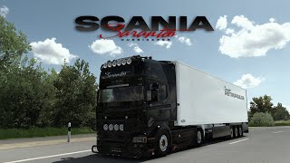 ETS2 149 Scania R Sarantos quotHurricaneRquot  Open pipe with FKM System by Slavjerry [upl. by Worra]