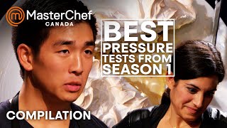 Best MasterChef Canada Pressure Tests From Season 1  MasterChef World [upl. by Whitelaw]