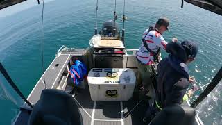 Fishing out at Anchorite Hauraki Gulf New Zealand [upl. by Nitnilc]