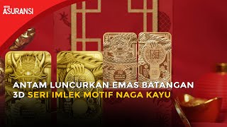 Emas Batangan lmlek Shio Naga Menjadi Pionir Emas Tiga Dimensi di Indonesia [upl. by Stanislaw]