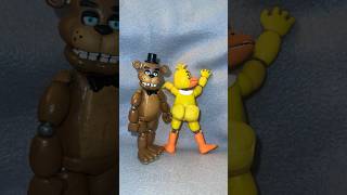 FNAF Level 3 GYAT FreddyChicaBonnieFoxySTOP MOTION Animation GYATT fnaf funny stopmotion [upl. by Daas]