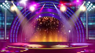 STAGE BACKGROUND6 WITH LIGHTS [upl. by Hsaka627]