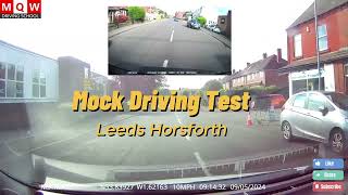 Horsforth  Famous  Driving test route  Leeds  real test pass  Mock Test [upl. by Gerg122]