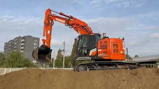 Nieuwe compacte ZX225US7 voor Grond en afbraakwerken Sinonquel [upl. by Home176]