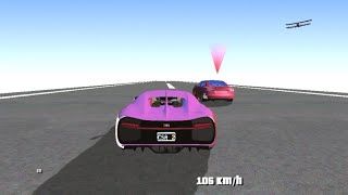 2018 Bugatti Chiron Vs 2024 Tesla Plaid Track Pack 1 Mile Drag Race Which car will win [upl. by Gaskins]