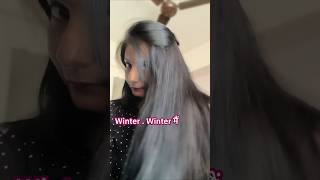 Dry and damaged hair treatment winter HairCare shorts winter [upl. by Rossing]