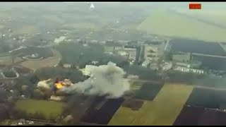 Video Shows Storm Shadow Strike on Command Post in Kursk  11 Hits [upl. by Nawor]