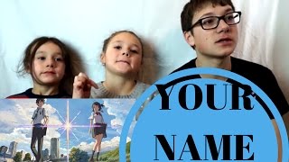 YOUR NAME Official Trailer Reaction [upl. by Elamrej]