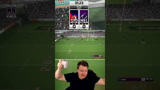 WHEN YOU SCORE A TRY BUT FORGET TO PUT THE BALL DOWN rugbyleaguelive4 munsterfooty rll4 fail [upl. by Enohs]