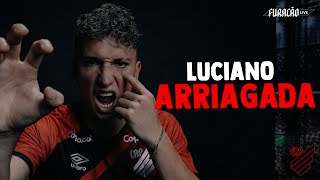 LUCIANO ARRIAGADA Primeira entrevista no Furacão [upl. by Barfuss]