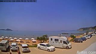 20240622 Arillas Corfu Live Webcam [upl. by Duile770]