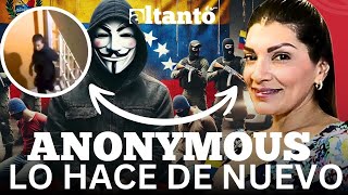 ANONYMOUS REVELA LA MUJER ENCARGADA DE SECUESTROS DE MADURO CASO MARÍA OROPEZA  EN VIVO [upl. by Elnukeda]