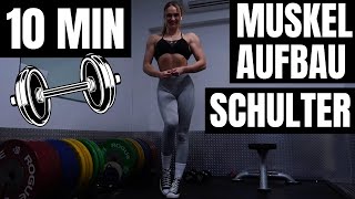 Starke Schultern in 10 Min Kurzhantel Training zu Hause für Frauen [upl. by Pogah]