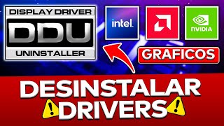 Como Usar DDU ✅ Desinstalar Drivers De Tu GPU NVIDIA  AMD  INTEL 2024 [upl. by Prisilla]