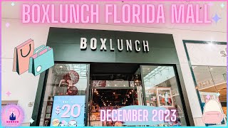 BoxLunch Florida Mall Shop Tour December 2023 Loungefly Disney Merch Anime Ghibli Come Shop With Me [upl. by Herminia833]