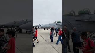 Large variety of aircraft on the ￼ground at Miramar Airshow 2024 Friday [upl. by Anihpesoj811]