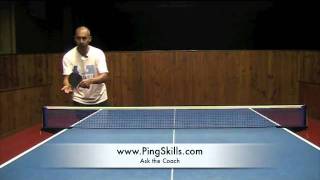 Where can I serve from in Table Tennis for singles matches [upl. by Banebrudge]